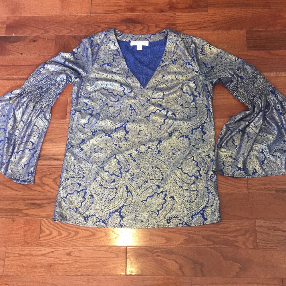 Metallic Michael Kors Blouse